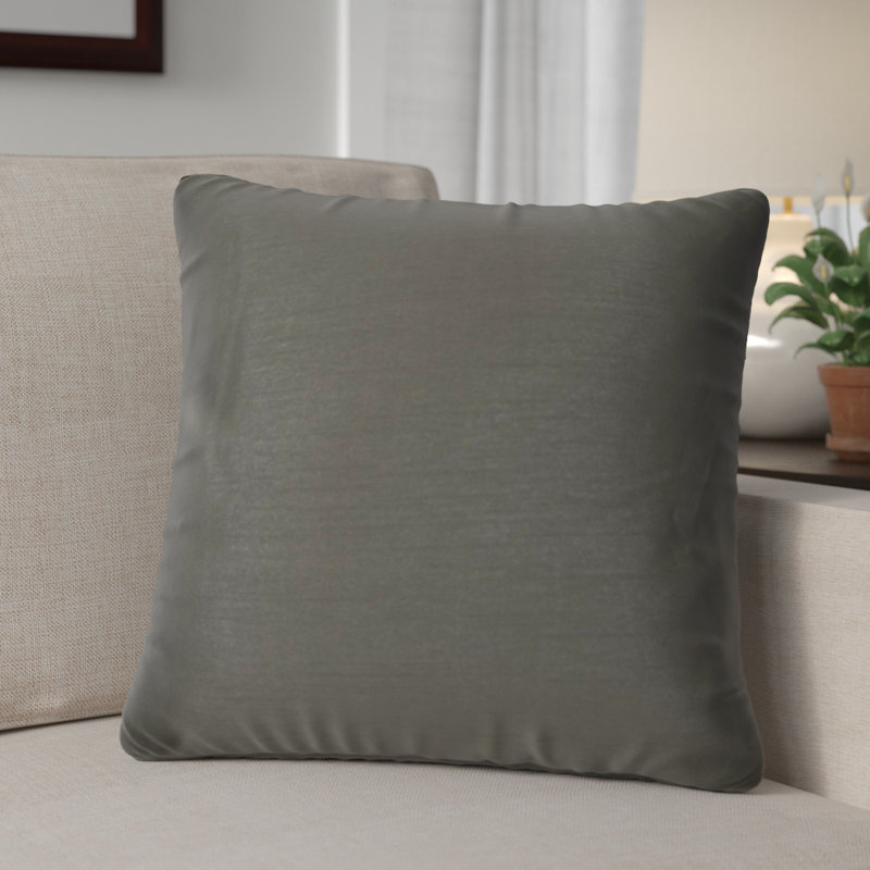 Winston Porter Kiera Faux Silk Throw Pillow & Reviews Wayfair